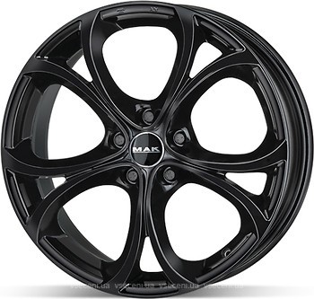Фото MAK Lario (10x20/5x110 ET34 d65.1) Black Gloss