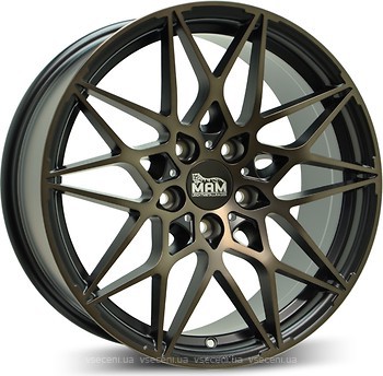 Фото MAM B2 (8x18/5x112 ET30 d72.6) Matt Black Bronze