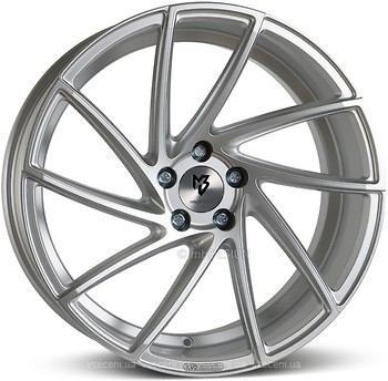 Фото MBdesign KV2 (8.5x20/5x112 ET42 d75.1) Silver Gloss