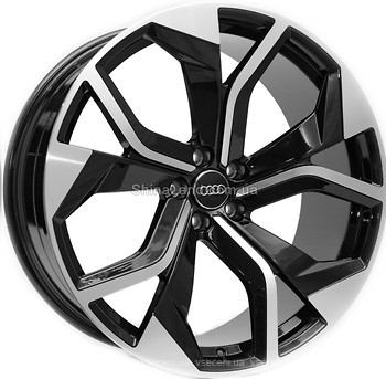 Фото Replica R480 (9.5x22/5x112 ET25 d66.6) Matt Black Polished