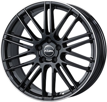 Фото Rial Kibo (8.5x20/5x112 ET36 d70.1) Diamond Black Lip Polished