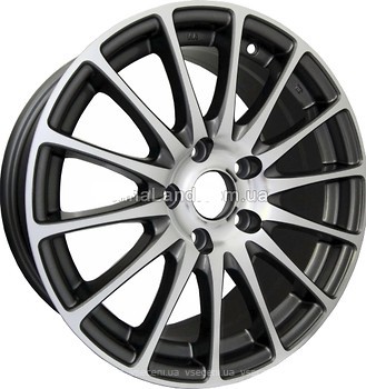 Фото Sportmax Racing SR-6205 (7x16/5x112 ET38 d67.1) Gun Metal Mirror Cut Face