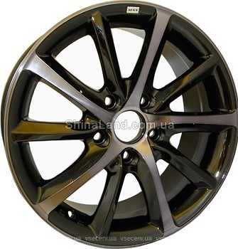Фото Sportmax Racing SR-968 (7x16/5x114.3 ET40 d67.1) Black Polished