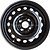 Фото Steel Wheels Chevrolet Lacetti Tacuma Nubira (6x15/4x114.3 ET45 d57.1) Black