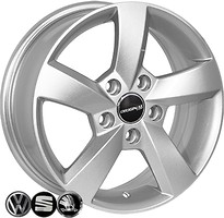 Фото ZF FR583 (6x15/5x112 ET47 d57.1) Silver