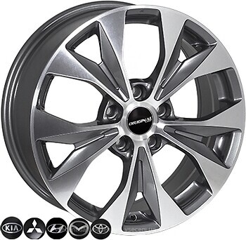 Фото Zorat Wheels BK606 (6.5x16/5x114.3 ET45 d67.1) GP