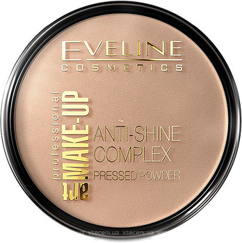 Фото Eveline Cosmetics Anti-Shine Complex Эффект бархатистости №35 Golden Beige