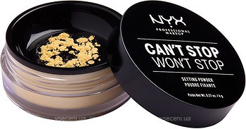 Фото NYX Professional Makeup Can't Stop Won't Stop Setting Powder Banana