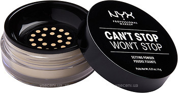 Фото NYX Professional Makeup Can't Stop Won't Stop Setting Powder 02 Light Medium