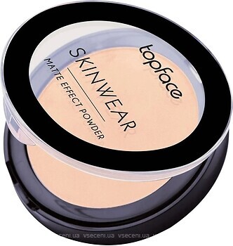 Фото TopFace Skin Wear Matte Effect Powder PT265 №01