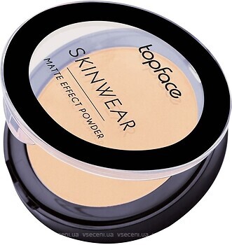 Фото TopFace Skin Wear Matte Effect Powder PT265 №02