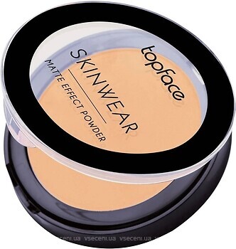 Фото TopFace Skin Wear Matte Effect Powder PT265 №04