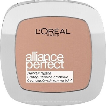 Фото L'Oreal Alliance Perfect Compact Powder D5 Бежево-золотистый