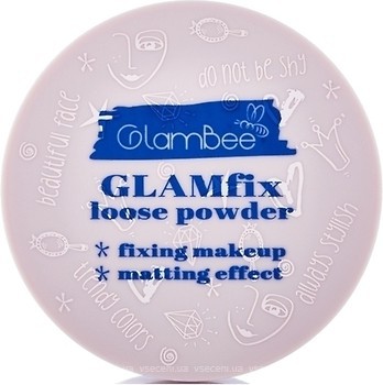 Фото GlamBee Glamfix Loose Powder №01