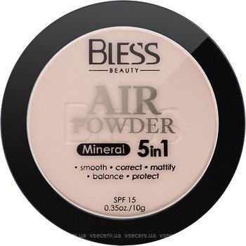 Фото Bless Air Powder Mineral 5 in 1 SPF15 №103