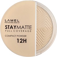 Фото Lamel Professional Stay Matte Compact Powder №401 Porcelain
