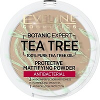 Фото Eveline Cosmetics Botanic Expert Tea Tree Protective Mattifying Antibacterial Powder 004 Beige