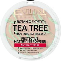 Фото Eveline Cosmetics Botanic Expert Tea Tree Protective Mattifying Antibacterial Powder 002 Ivory