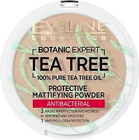Фото Eveline Cosmetics Botanic Expert Tea Tree Protective Mattifying Antibacterial Powder 003 Light beige