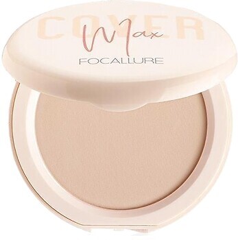 Фото Focallure Covermax Pressed Powder 01 Light Beige