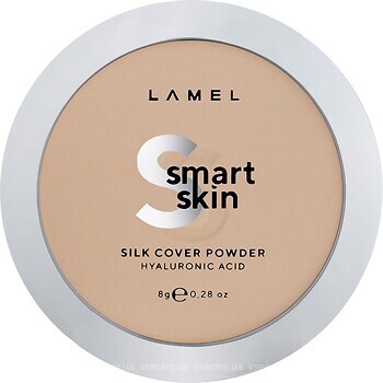 Фото Lamel Professional Smart Skin Silk Compact Powder №404 Sand