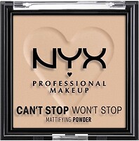 Фото NYX Professional Makeup Can't Stop Won't Stop Mattifying Powder 03 Light Medium