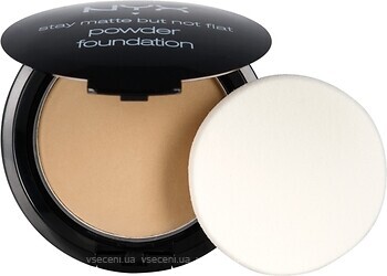 Фото NYX Professional Makeup Stay Matte But Not Flat Powder Foundation Medium Beige (SMP06)