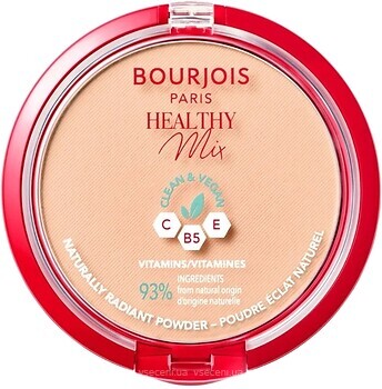 Фото Bourjois Poudre Compacte Healthy Mix Clean 02 Vanilla