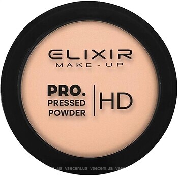 Фото Elixir Pro. Pressed Powder HD 202 Coconut Silk