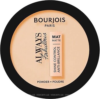 Фото Bourjois Always Fabulous Matte Powder 108 Apricot Ivory