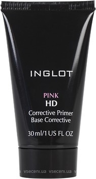 Фото Inglot HD Corrective Primer Pink 30 мл