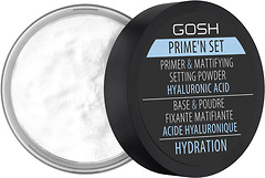 Фото Gosh Primer & Mattifying Setting Powder Hyaluronic Acid 7 г