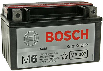 Фото Bosch M6 AGM 6 Ah (M6 007)