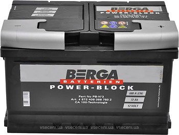 Фото Berga Power Block 72 Ah (PB-N3, 572 409 068)