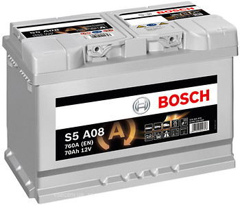 Фото Bosch S5 AGM 70 Ah (S5 A08)