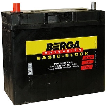 Фото Berga Basic Block 45 Ah (BB-B24R, 545 157 033)