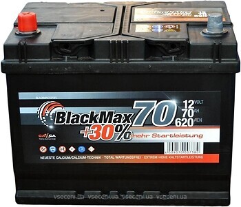 Фото BlackMax Asia 70 Ah Euro (B4026)
