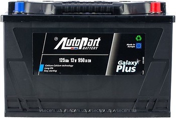 Фото Autopart Galaxy Plus 125 Ah (0) (625-900)