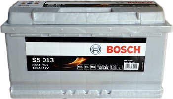 Фото Bosch S5 Silver Plus 100 Ah (S5 013)