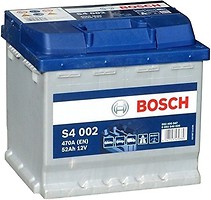 Фото Bosch S4 Silver 52 Ah (S4 002)