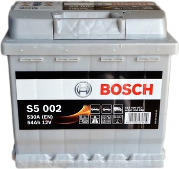 Фото Bosch S5 Silver Plus 54 Ah (S5 002)