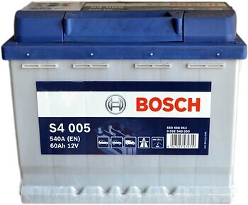 Фото Bosch S4 Silver 60 Ah (S4 005)
