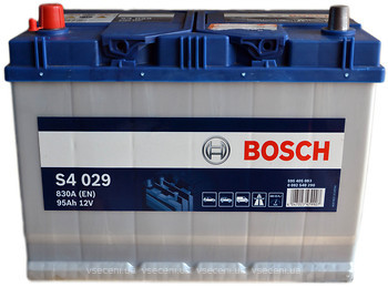 Фото Bosch S4 Silver 95 Ah (S4 029)