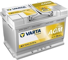Фото Varta Dynamic AGM 70 Ah EN760 (E39) (570901076)