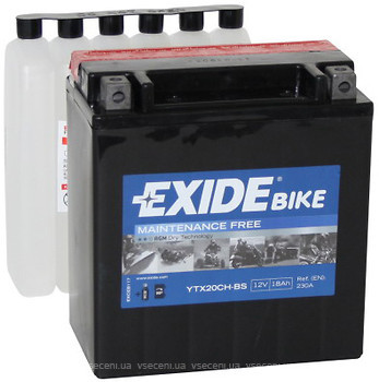 Фото Exide AGM 18 Ah (YTX20CH-BS)