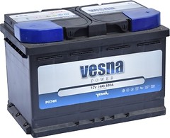 Фото Vesna Power 74 Ah (0) (415074, 57412, PO74H)