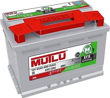 Фото Mutlu EFB Start-Stop 65 Ah Euro (EFB.LB3.65.065.A)