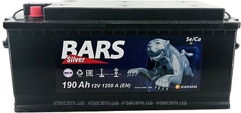 Фото Bars Silver 190 Ah