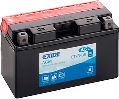 Фото Exide AGM 6.5 Ah (ET7B-BS)