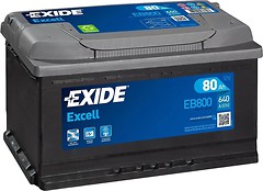 Фото Exide Excell 80 Ah (EB800)